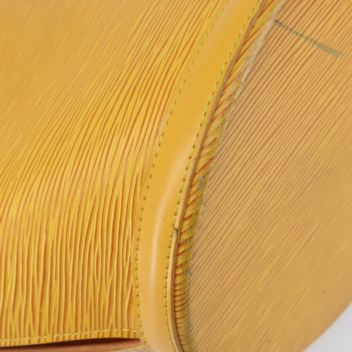 LOUIS VUITTON Epi Saint Jacques Shopping Shoulder Bag Yellow M52269 Auth 153841