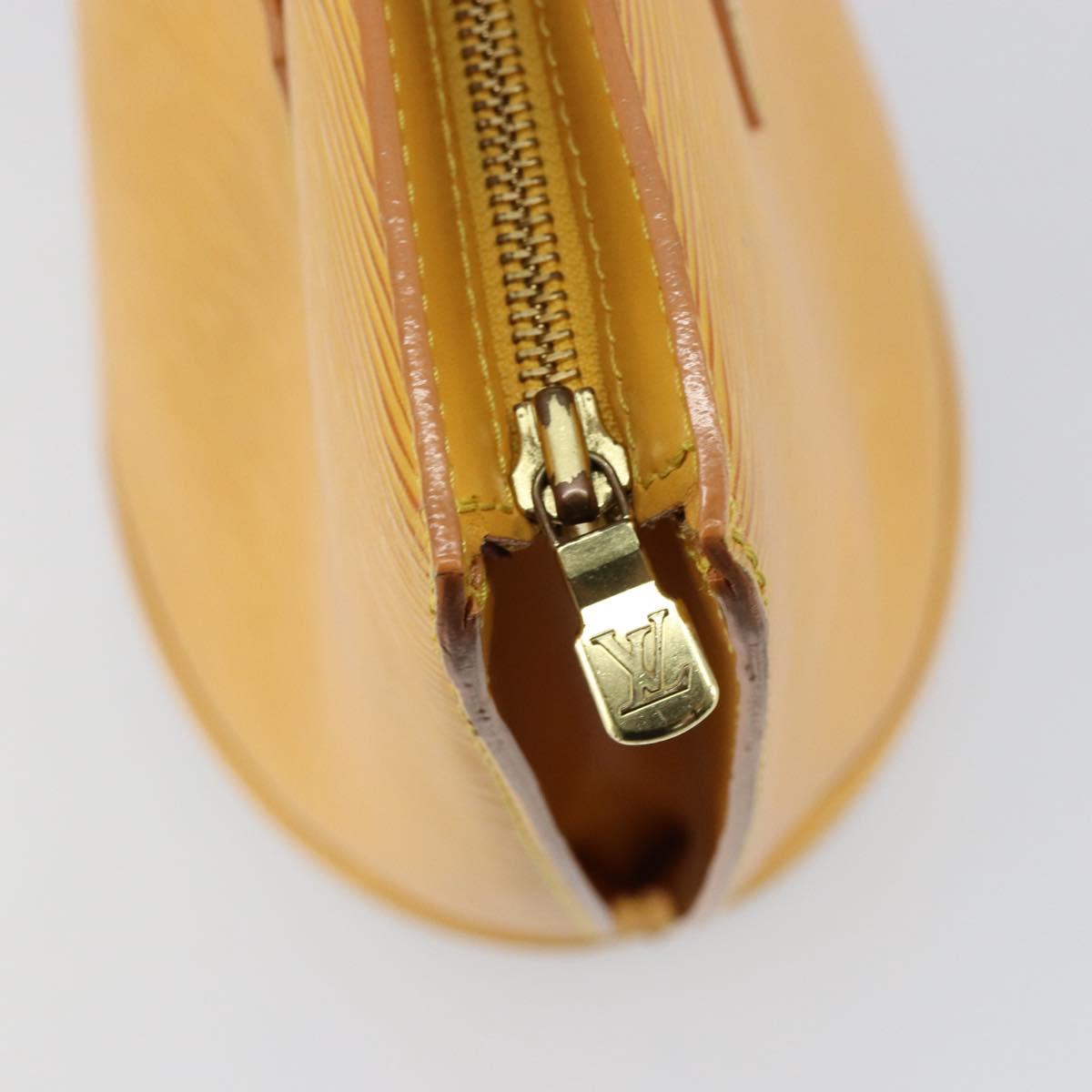 LOUIS VUITTON Epi Saint Jacques Shopping Shoulder Bag Yellow M52269 Auth 153841