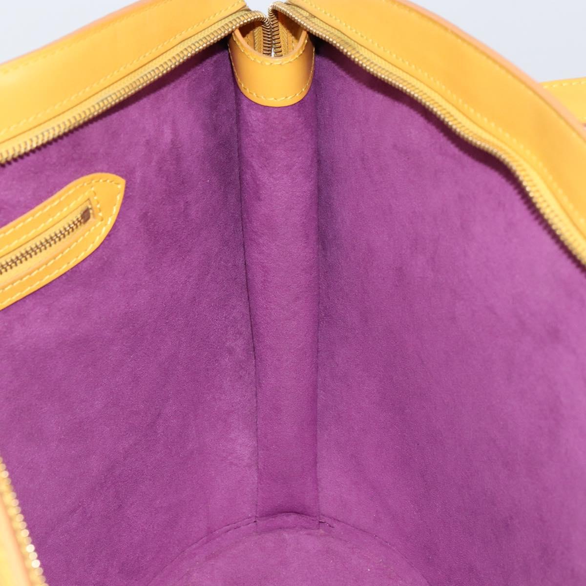 LOUIS VUITTON Epi Saint Jacques Shopping Shoulder Bag Yellow M52269 Auth 153841