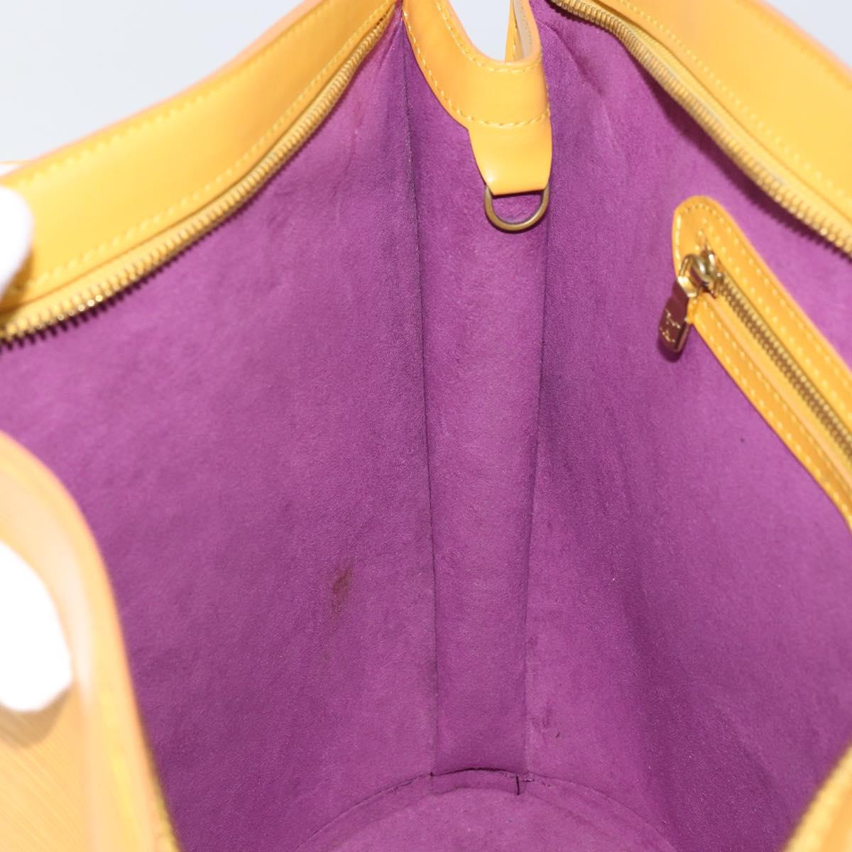 LOUIS VUITTON Epi Saint Jacques Shopping Shoulder Bag Yellow M52269 Auth 153841