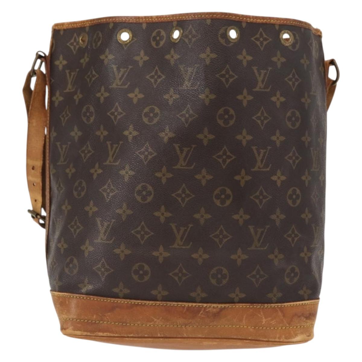 LOUIS VUITTON Monogram Noe Shoulder Bag M42224 LV Auth 153844