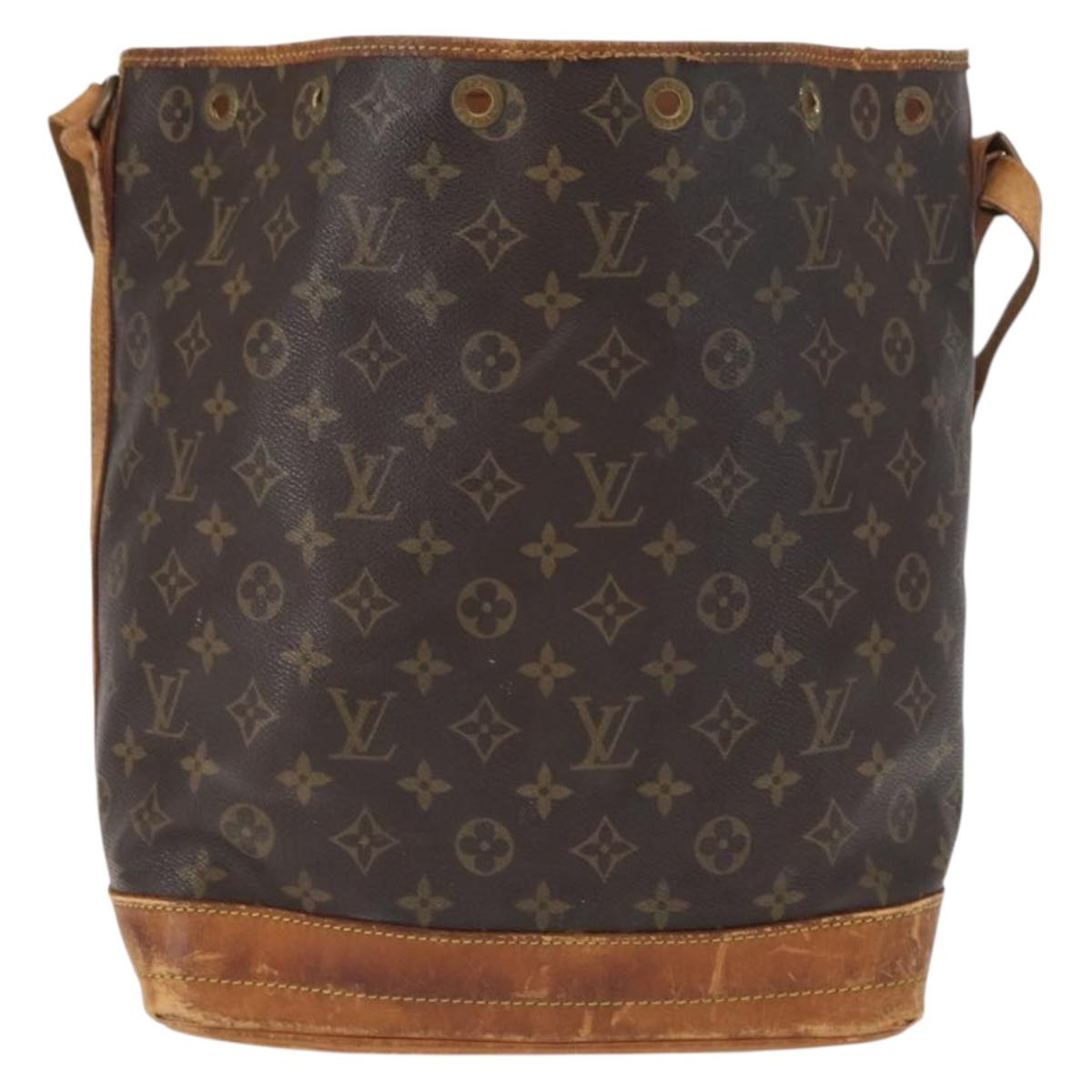 LOUIS VUITTON Monogram Noe Shoulder Bag M42224 LV Auth 153844