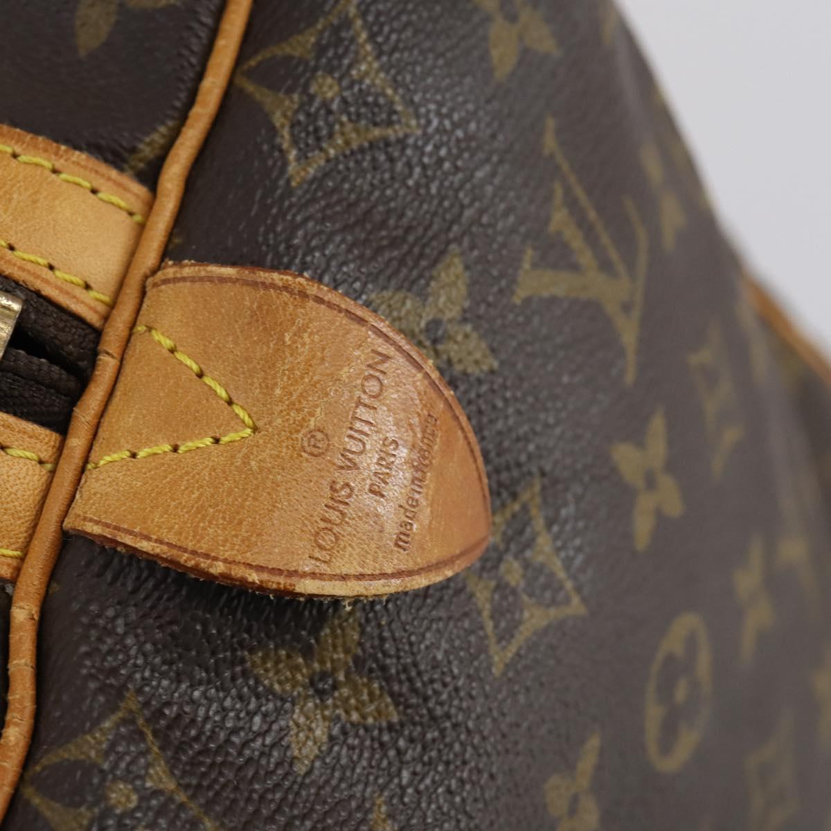 LOUIS VUITTON Monogram Sac Souple 45 Boston Bag M41624 LV Auth 153845