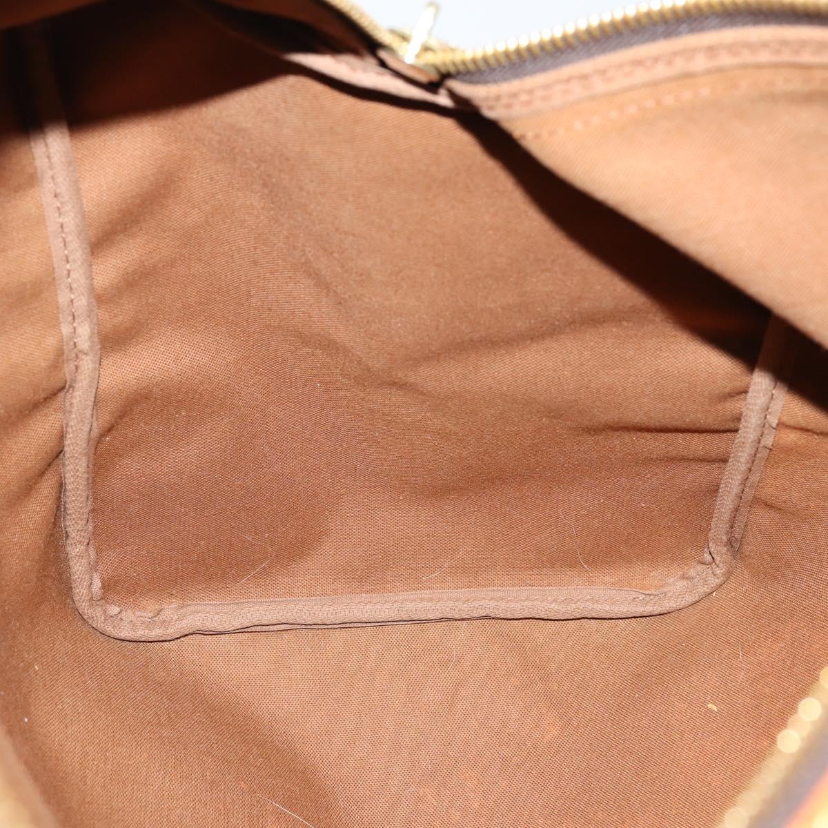 LOUIS VUITTON Monogram Sac Souple 45 Boston Bag M41624 LV Auth 153845