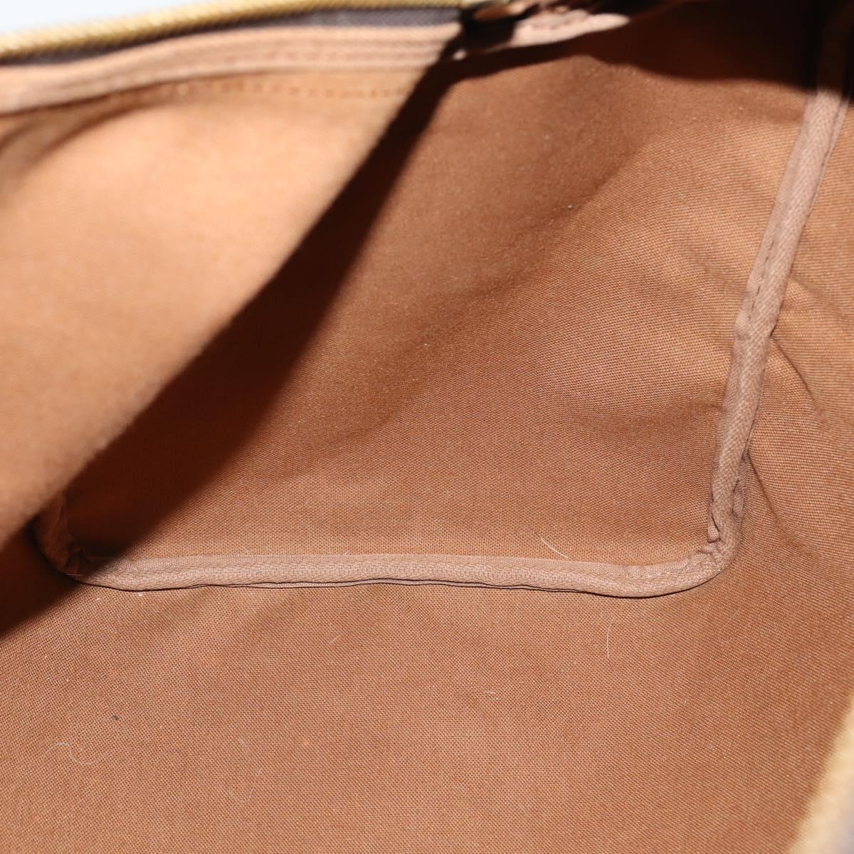 LOUIS VUITTON Monogram Sac Souple 45 Boston Bag M41624 LV Auth 153845