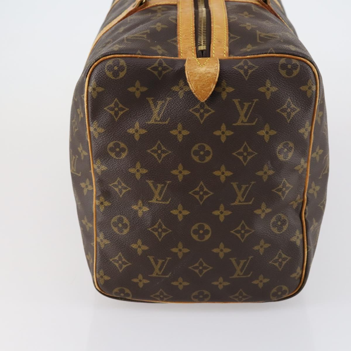 LOUIS VUITTON Monogram Sac Souple 45 Boston Bag M41624 LV Auth 153845
