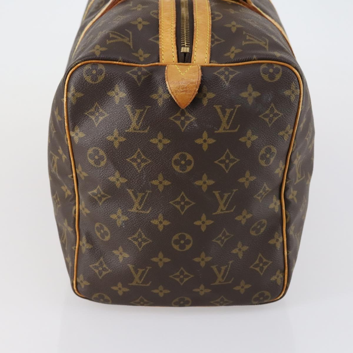 LOUIS VUITTON Monogram Sac Souple 45 Boston Bag M41624 LV Auth 153845
