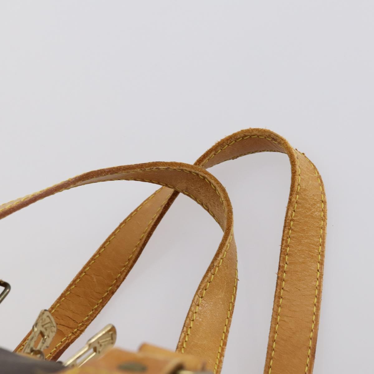 LOUIS VUITTON Monogram Sac Souple 45 Boston Bag M41624 LV Auth 153845