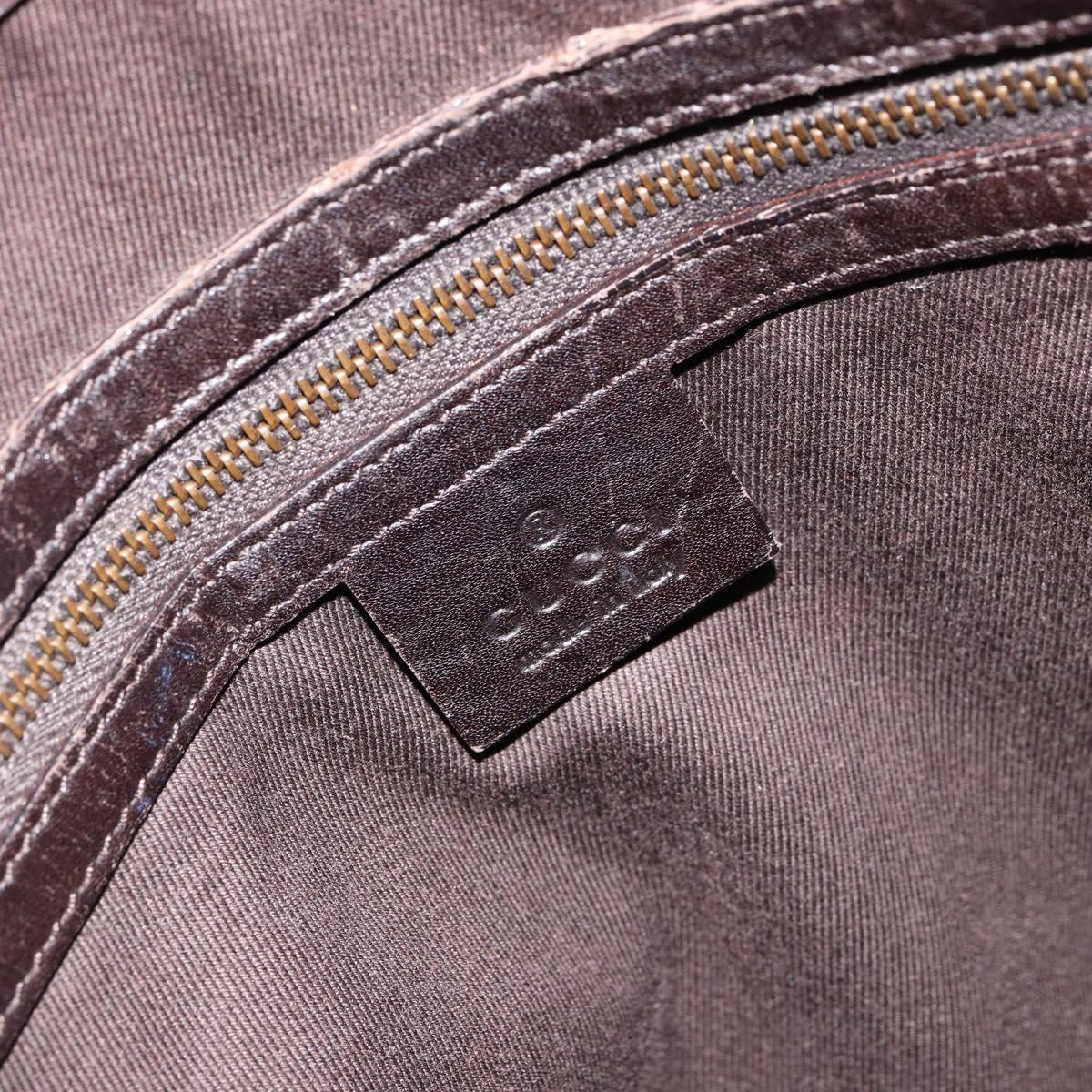 GUCCI GG Canvas Shoulder Bag Beige Gold 109141 Auth 153851