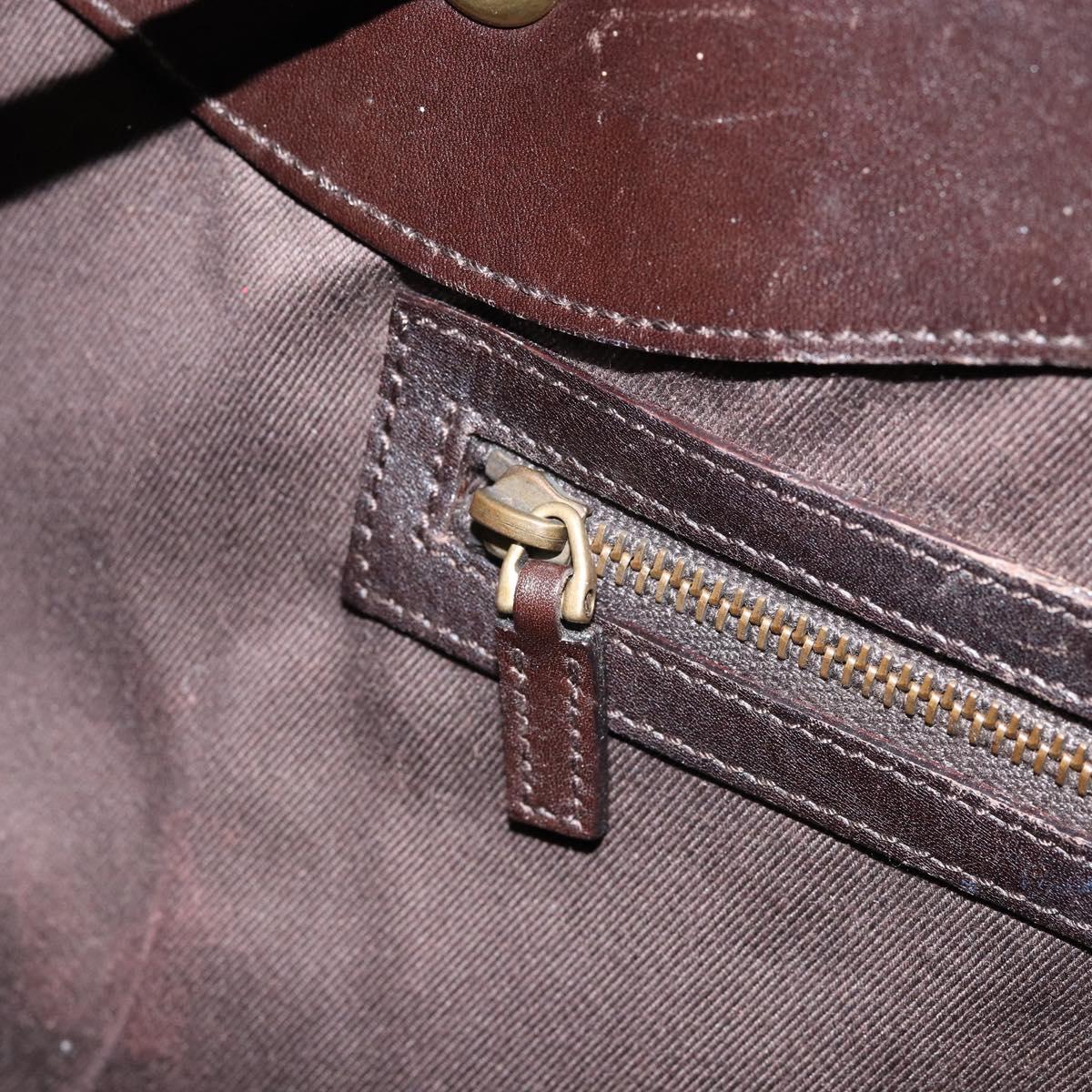 GUCCI GG Canvas Shoulder Bag Beige Gold 109141 Auth 153851