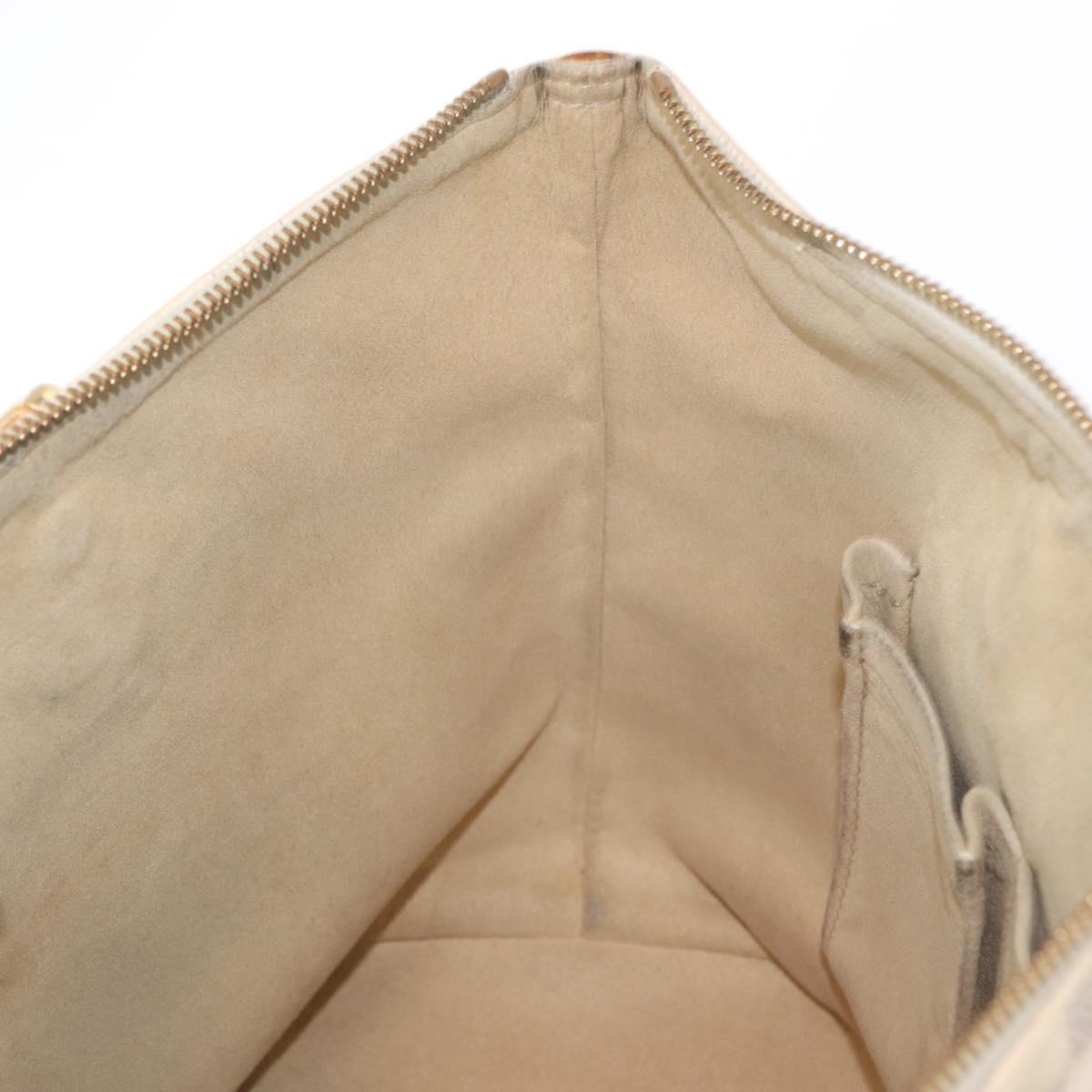 LOUIS VUITTON Damier Azur Saleya PM Tote Bag N51186 LV Auth 153855