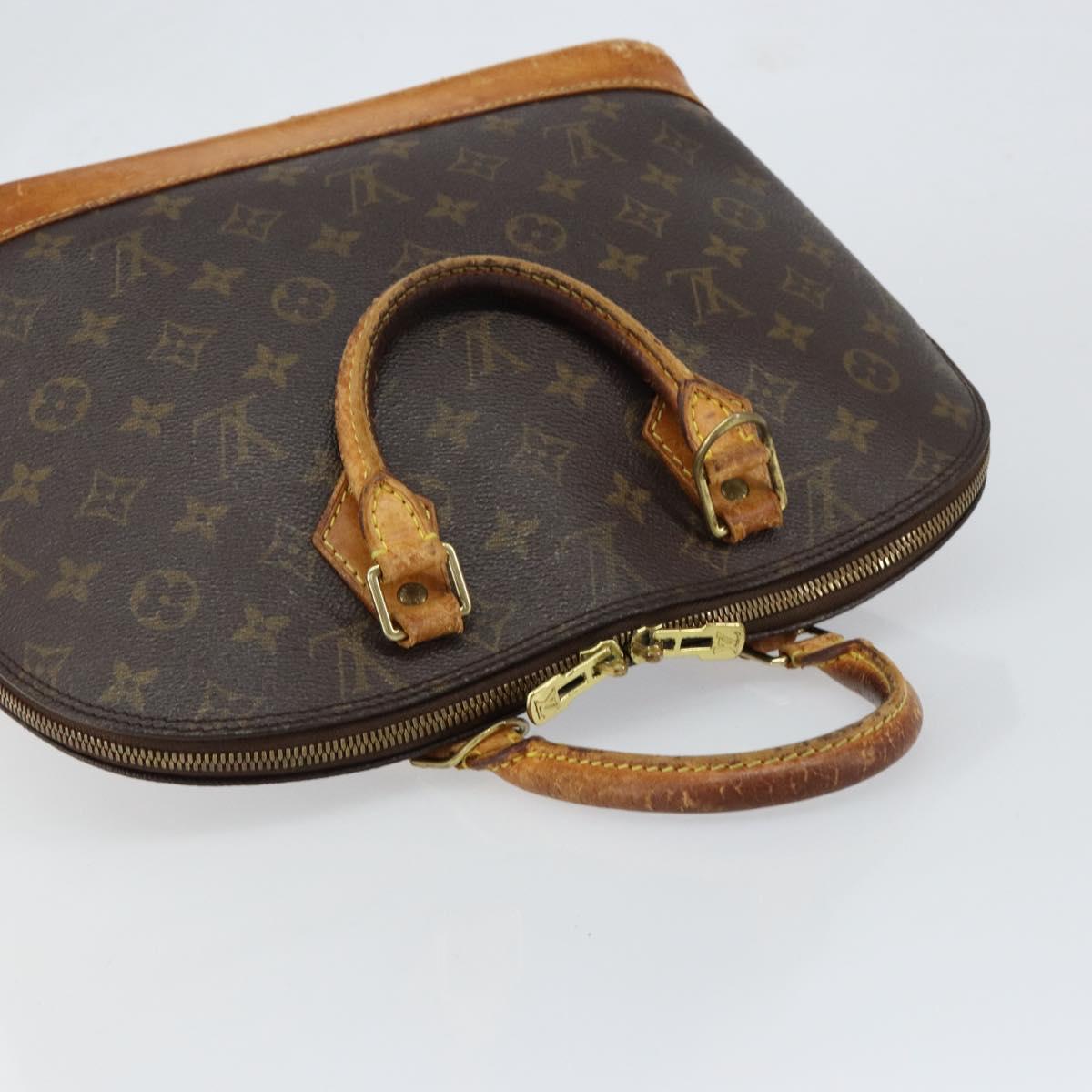 LOUIS VUITTON Monogram Alma Hand Bag M51130 LV Auth 153856