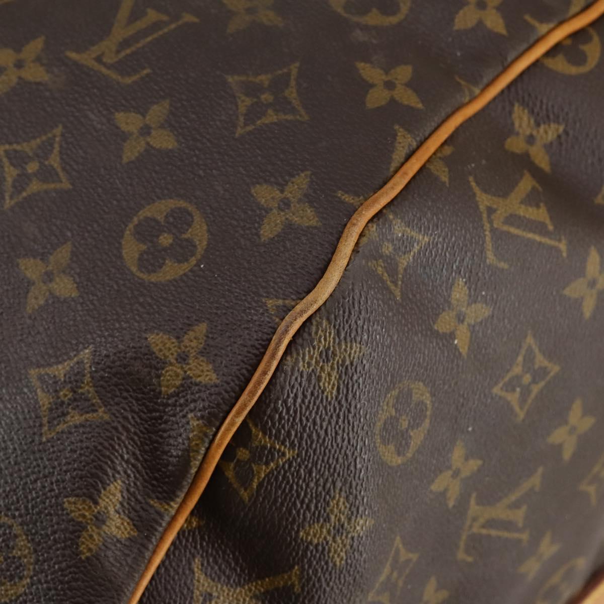 LOUIS VUITTON Monogram Sac Polochon 65 Bag 2way M41222 LV Auth 153857