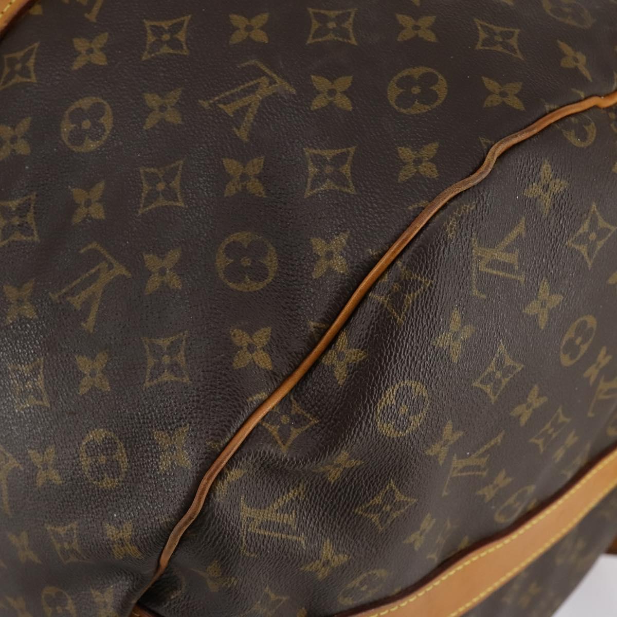 LOUIS VUITTON Monogram Sac Polochon 65 Bag 2way M41222 LV Auth 153857