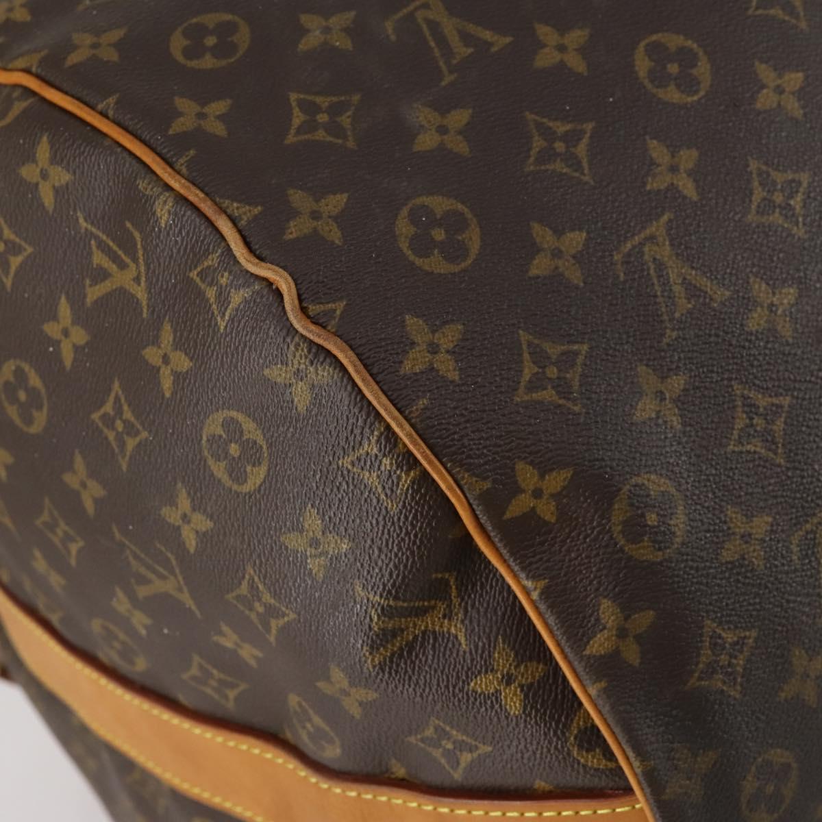 LOUIS VUITTON Monogram Sac Polochon 65 Bag 2way M41222 LV Auth 153857