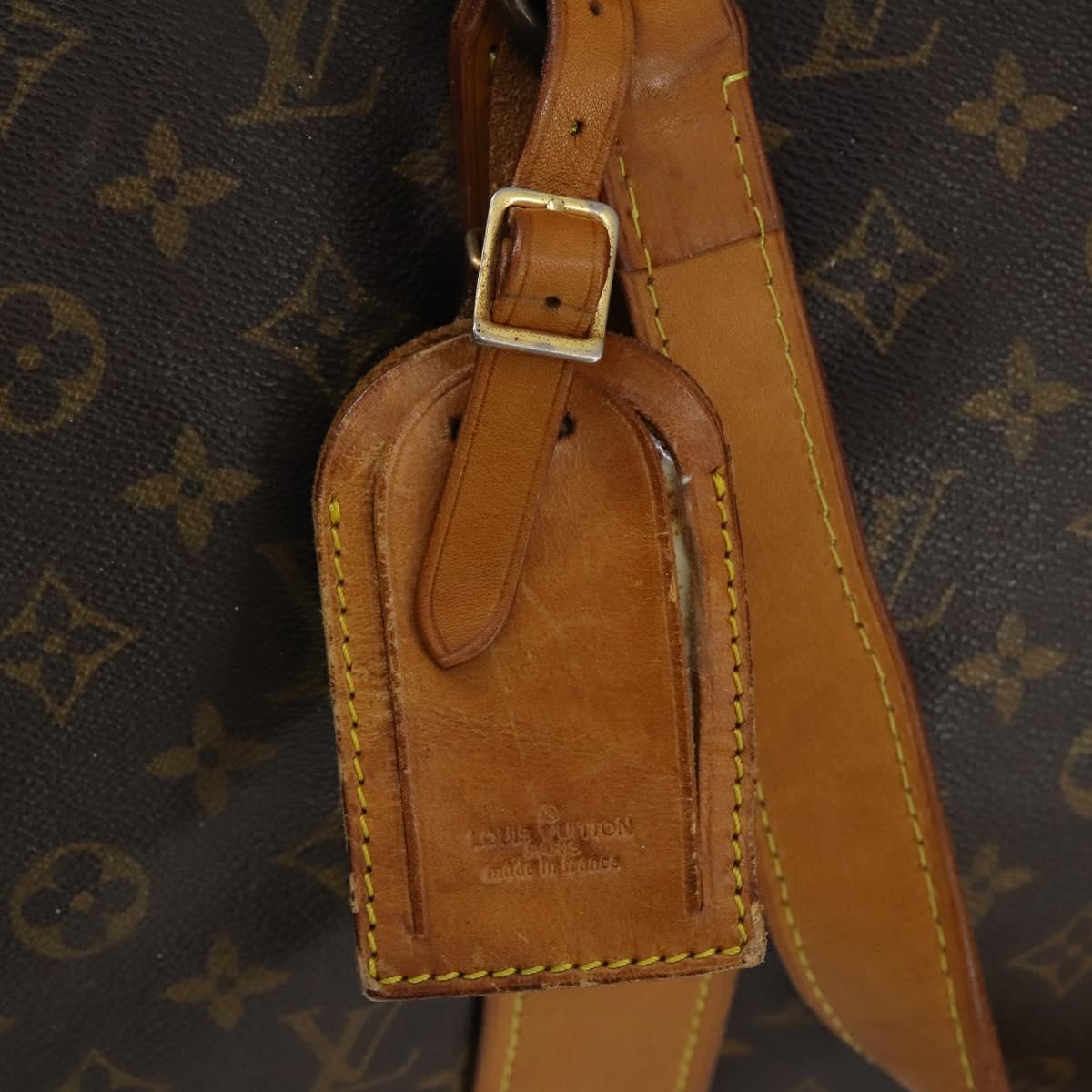 LOUIS VUITTON Monogram Sac Polochon 65 Bag 2way M41222 LV Auth 153857