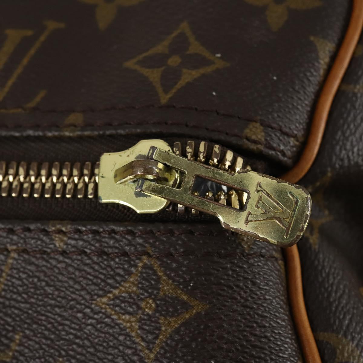 LOUIS VUITTON Monogram Sac Polochon 65 Bag 2way M41222 LV Auth 153857