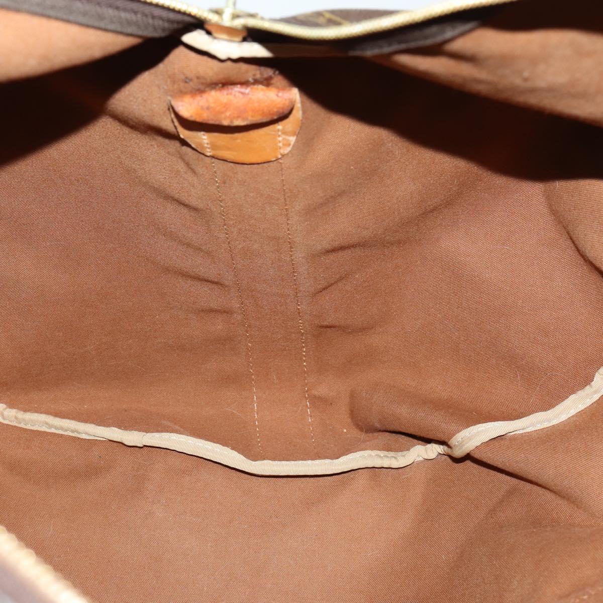 LOUIS VUITTON Monogram Sac Polochon 65 Bag 2way M41222 LV Auth 153857