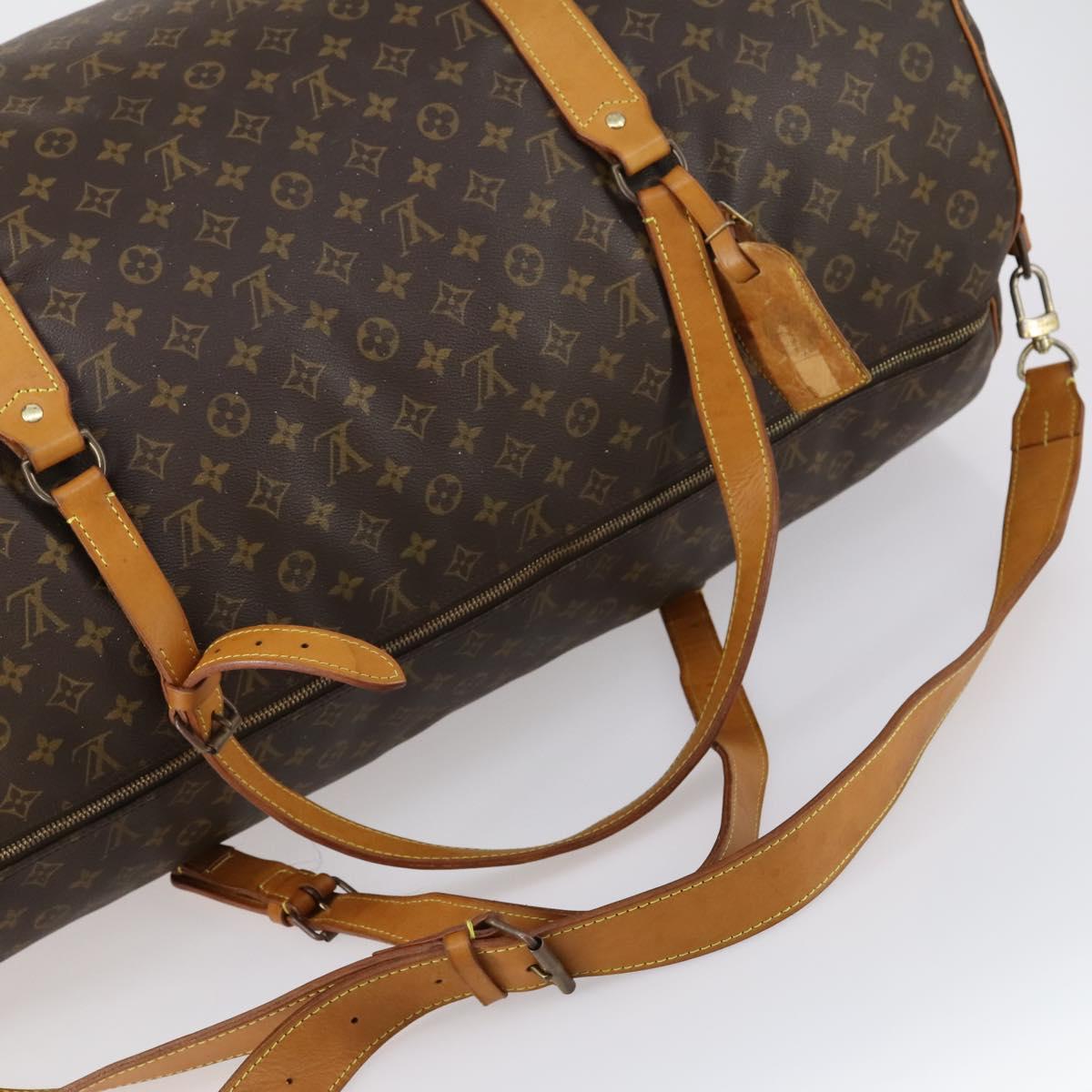 LOUIS VUITTON Monogram Sac Polochon 65 Bag 2way M41222 LV Auth 153857