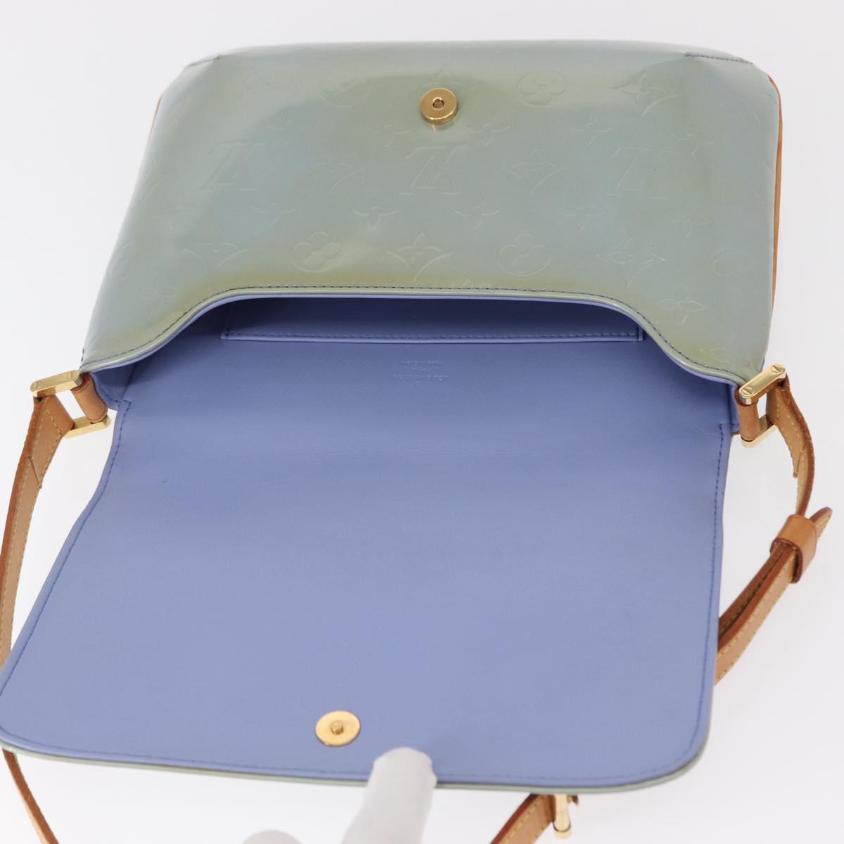 LOUIS VUITTON Monogram Vernis Thompson Street Bag Lavande M91009 LV Auth 153871V