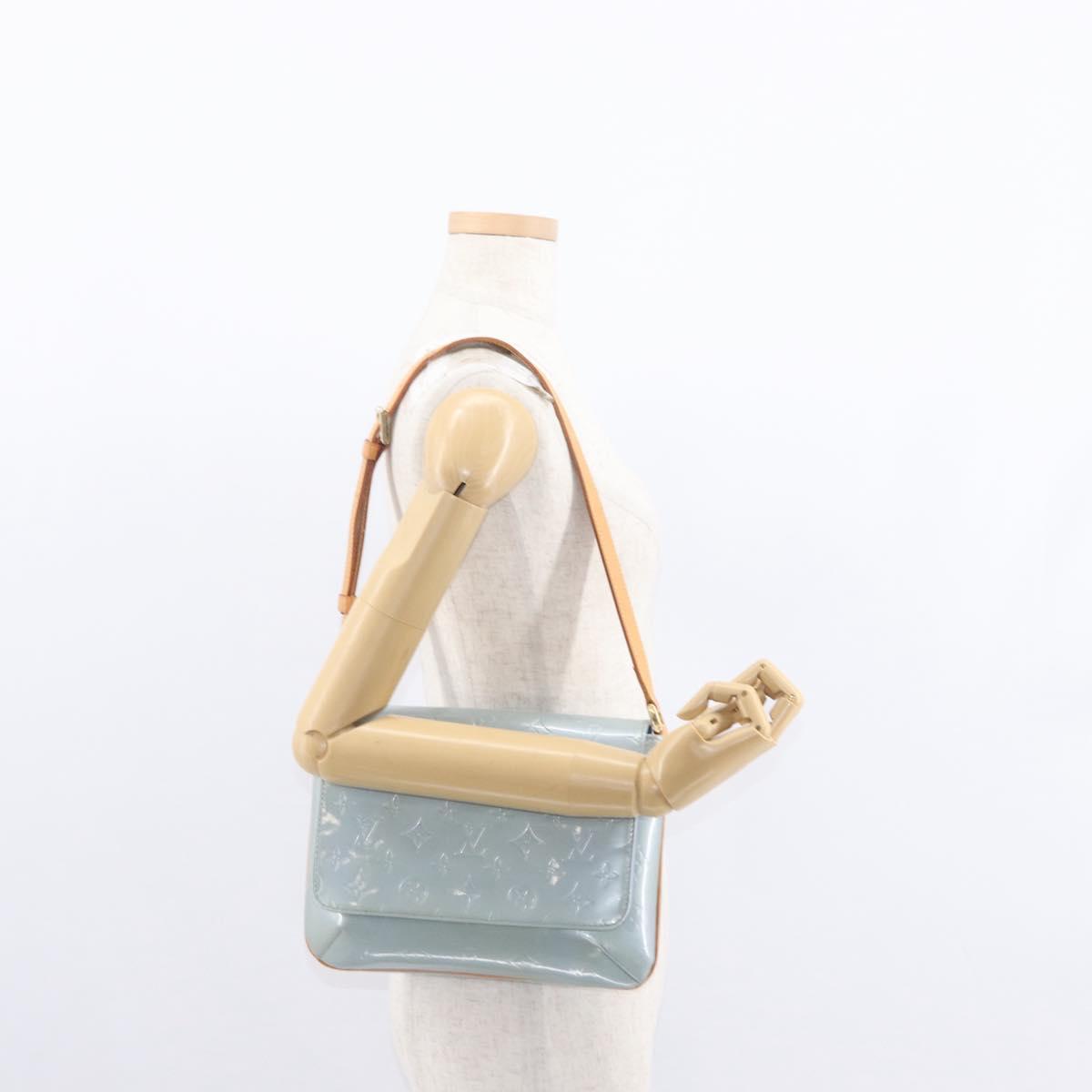 LOUIS VUITTON Monogram Vernis Thompson Street Bag Lavande M91009 LV Auth 153871V