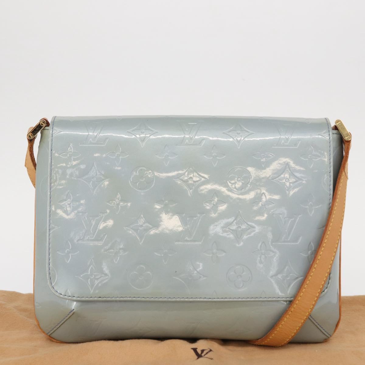 LOUIS VUITTON Monogram Vernis Thompson Street Bag Lavande M91009 LV Auth 153871V