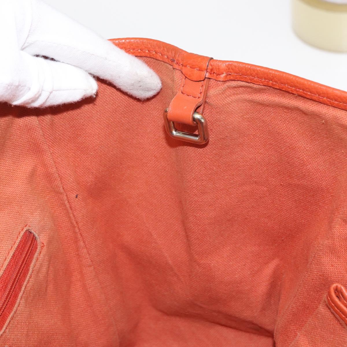 BURBERRY Nova Check Tote Bag PVC Beige Gold Auth 153873