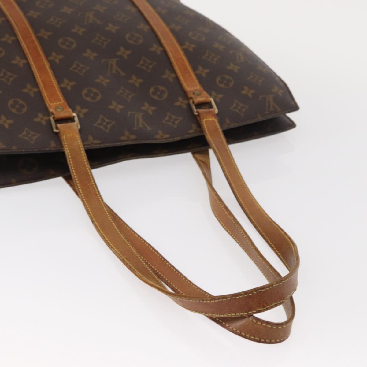 LOUIS VUITTON Monogram Babylone Tote Bag M51102 LV Auth 153876