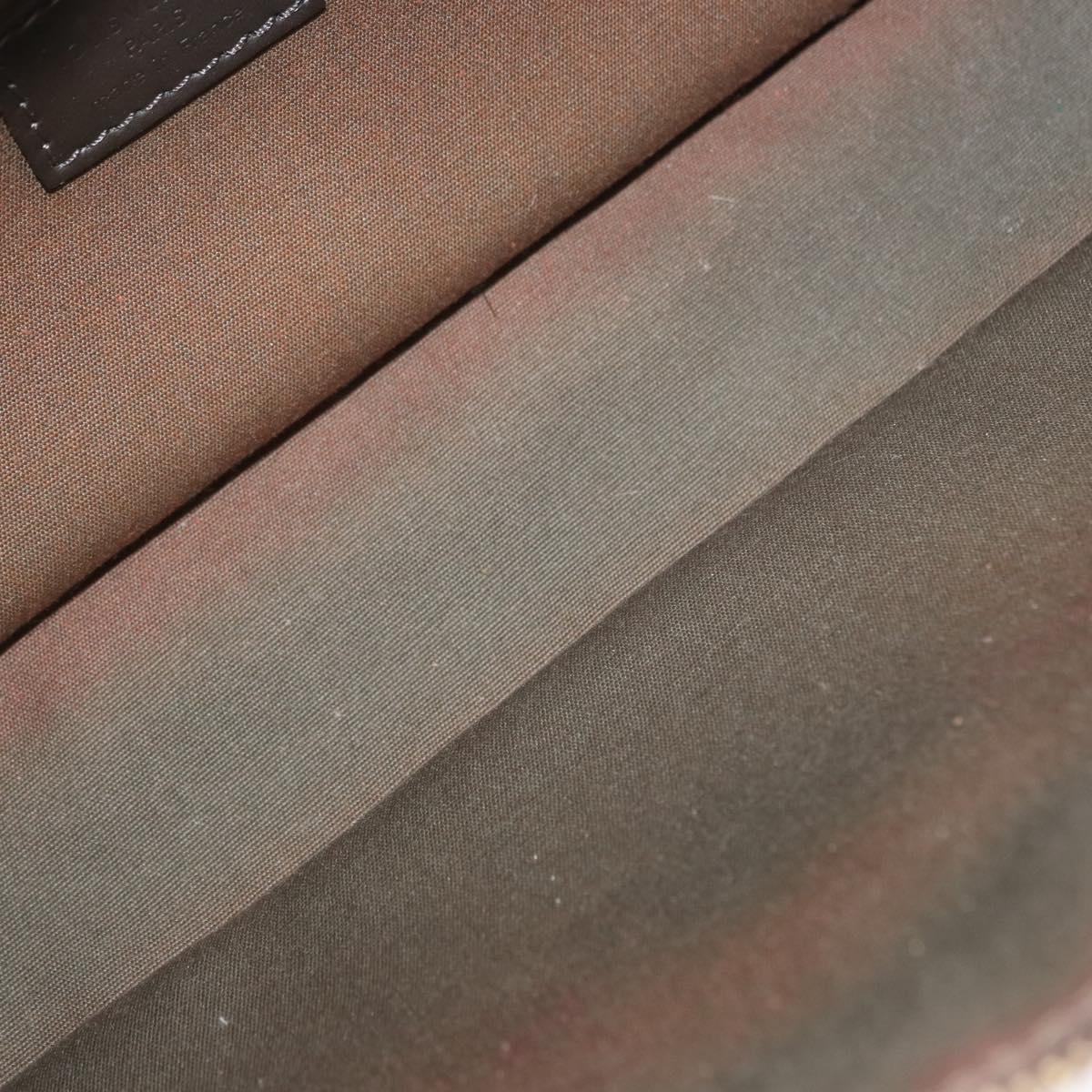 LOUIS VUITTON Monogram Mini Pochette Catrain Bag TST Khaki M92332 LV Auth 153878