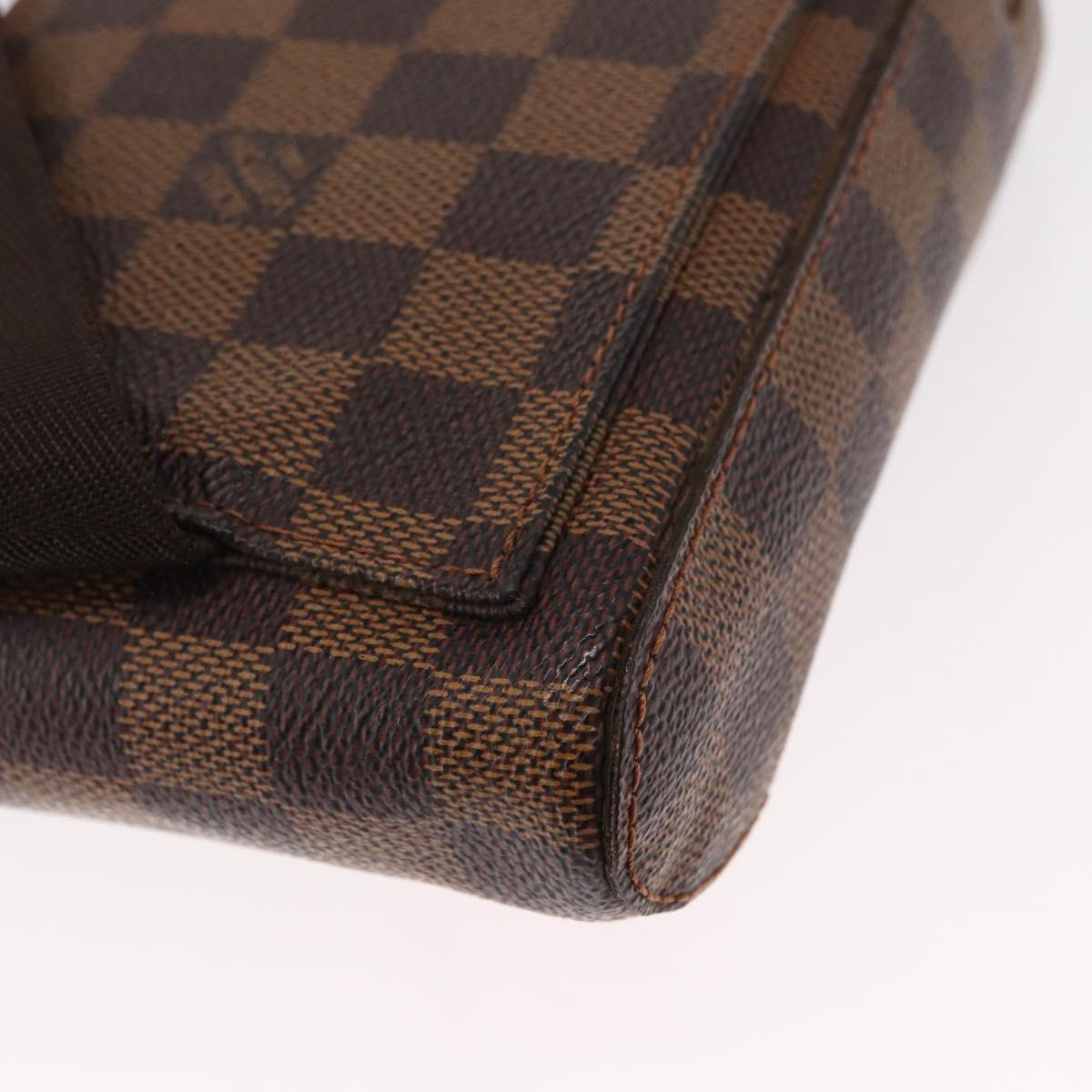 LOUIS VUITTON Damier Ebene Geronimos Shoulder Bag N51994 LV Auth 153879