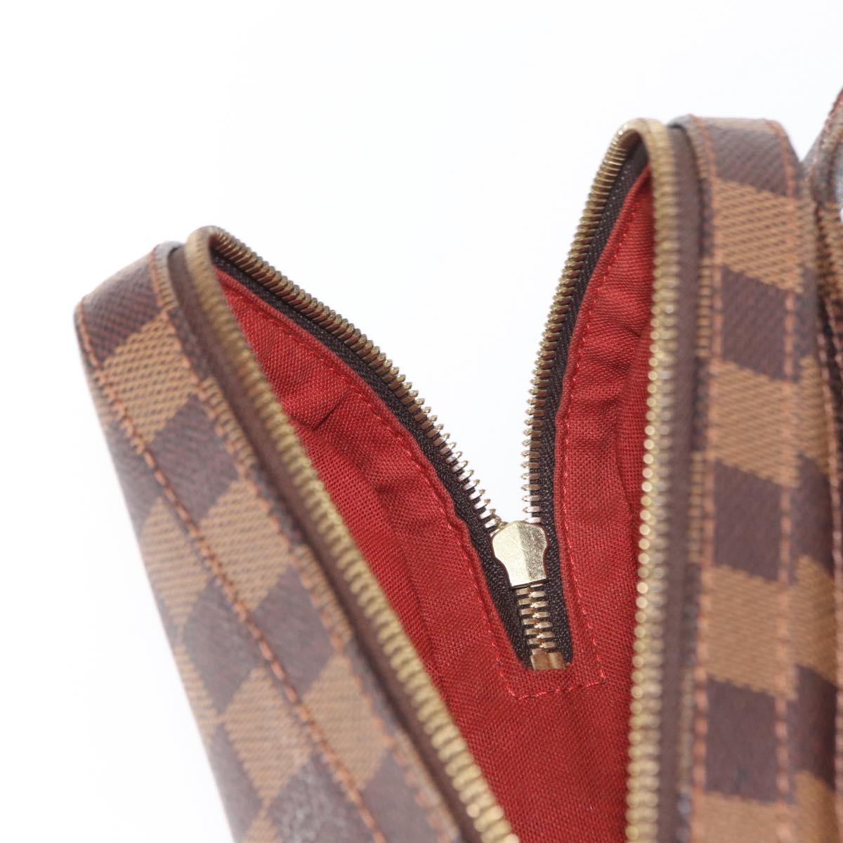 LOUIS VUITTON Damier Ebene Geronimos Shoulder Bag N51994 LV Auth 153879