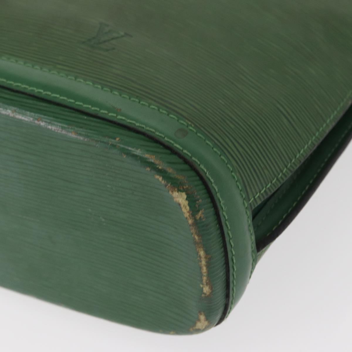 LOUIS VUITTON Epi Lussac Shoulder Bag Green M52284 LV Auth 153890