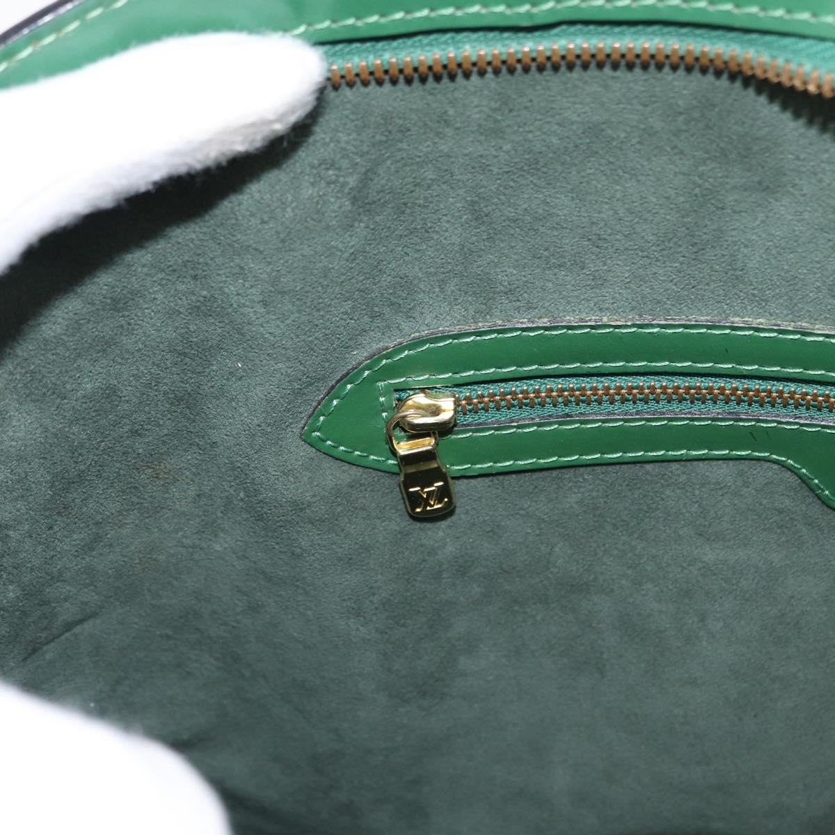 LOUIS VUITTON Epi Lussac Shoulder Bag Green M52284 LV Auth 153890
