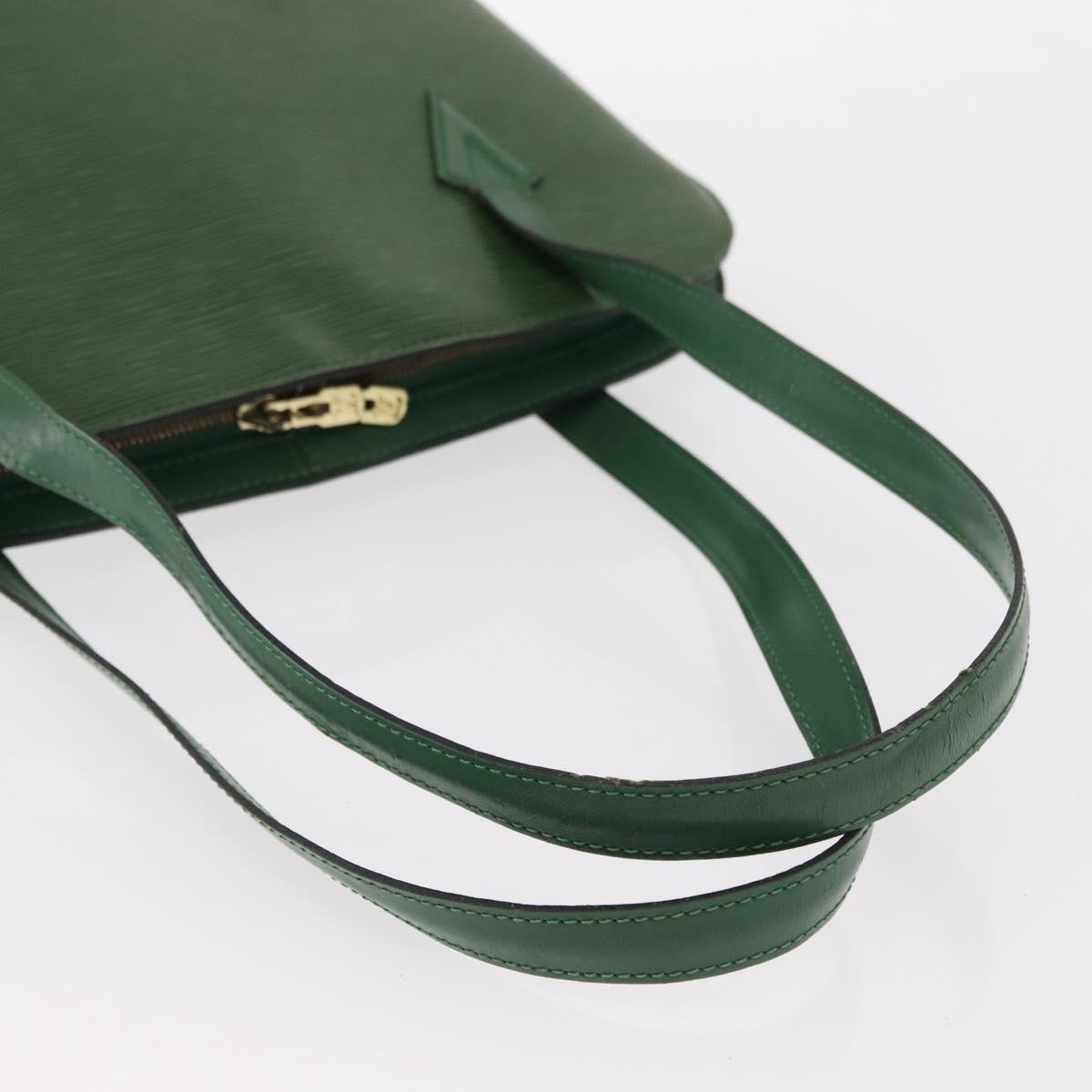 LOUIS VUITTON Epi Lussac Shoulder Bag Green M52284 LV Auth 153890