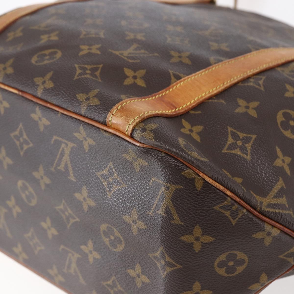 LOUIS VUITTON Monogram Sac Shopping Tote Bag M51108 LV Auth 153892