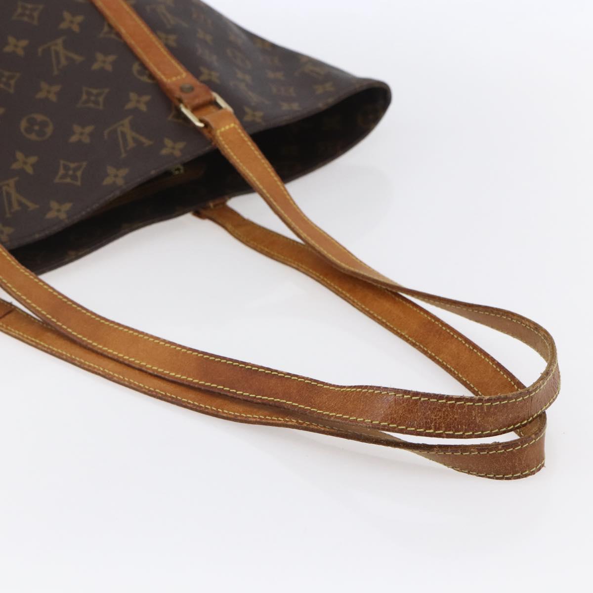 LOUIS VUITTON Monogram Sac Shopping Tote Bag M51108 LV Auth 153892