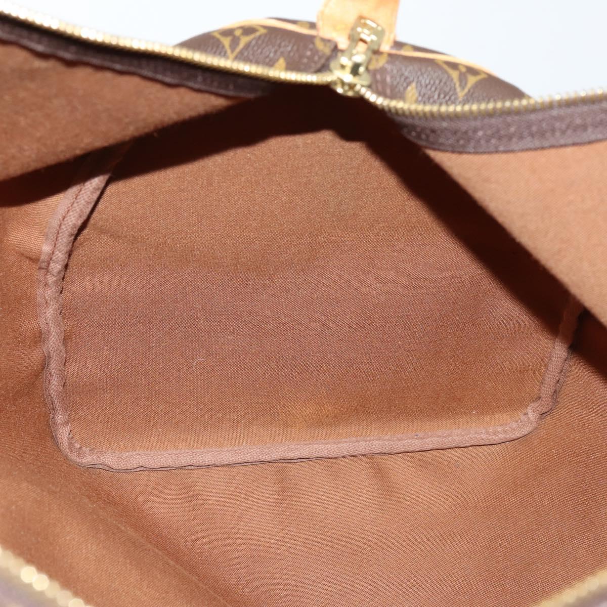 LOUIS VUITTON Monogram Keepall 55 Boston Bag M41424 LV Auth 153893