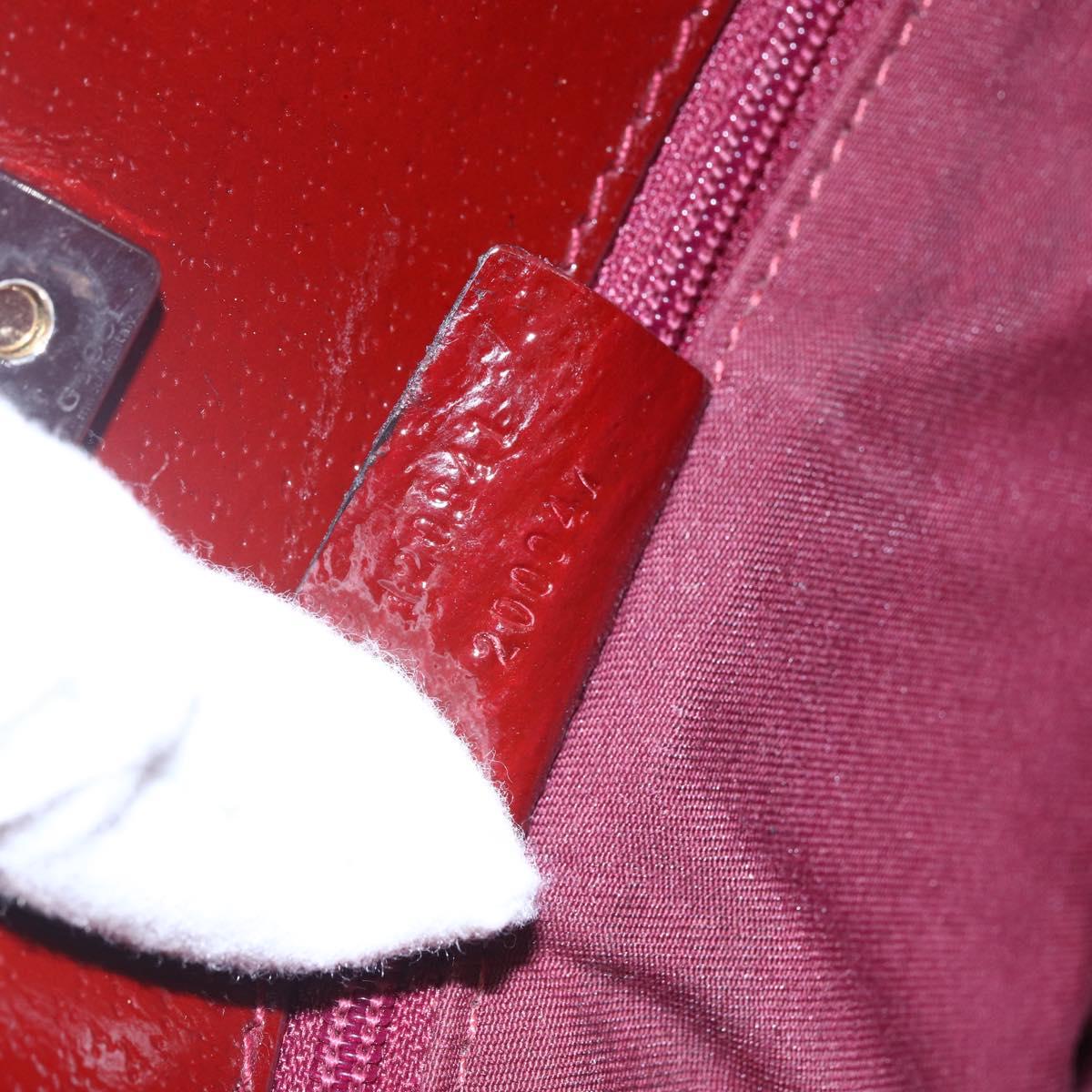 GUCCI GG Canvas Shoulder Bag Beige Gold 120841 Auth 153898