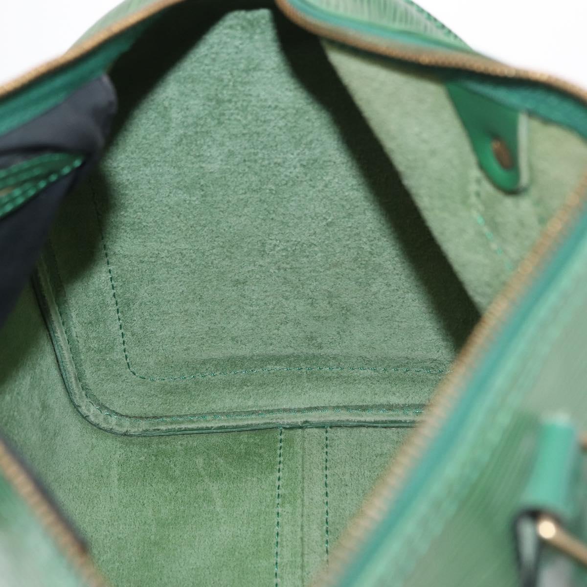 LOUIS VUITTON Epi Speedy 30 Hand Bag Borneo Green M43004 LV Auth 153912