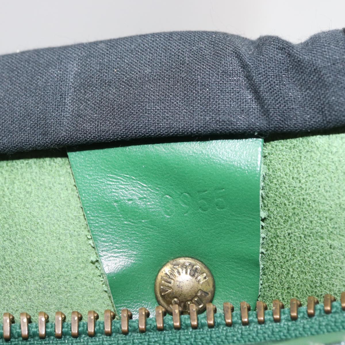 LOUIS VUITTON Epi Speedy 30 Hand Bag Borneo Green M43004 LV Auth 153912