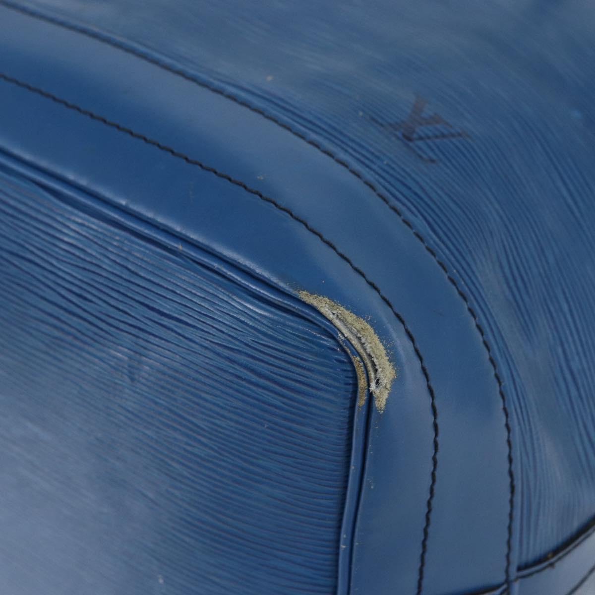 LOUIS VUITTON Epi Noe Shoulder Bag Toledo Blue M44005 LV Auth 153915