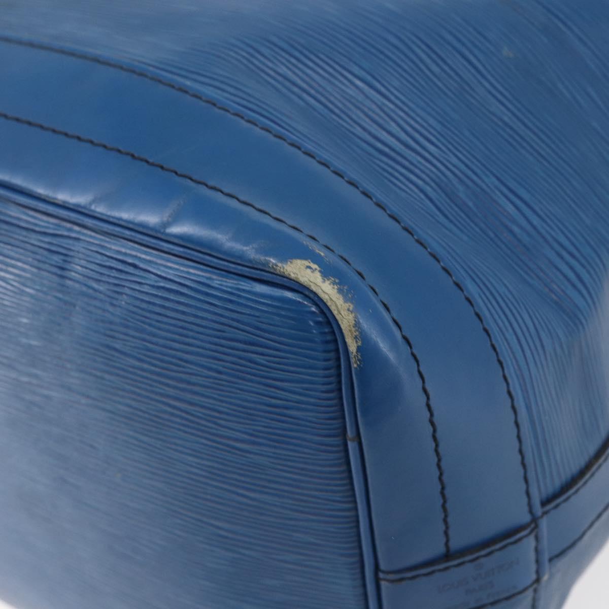 LOUIS VUITTON Epi Noe Shoulder Bag Toledo Blue M44005 LV Auth 153915