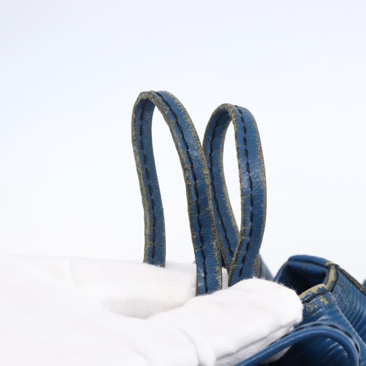 LOUIS VUITTON Epi Noe Shoulder Bag Toledo Blue M44005 LV Auth 153915