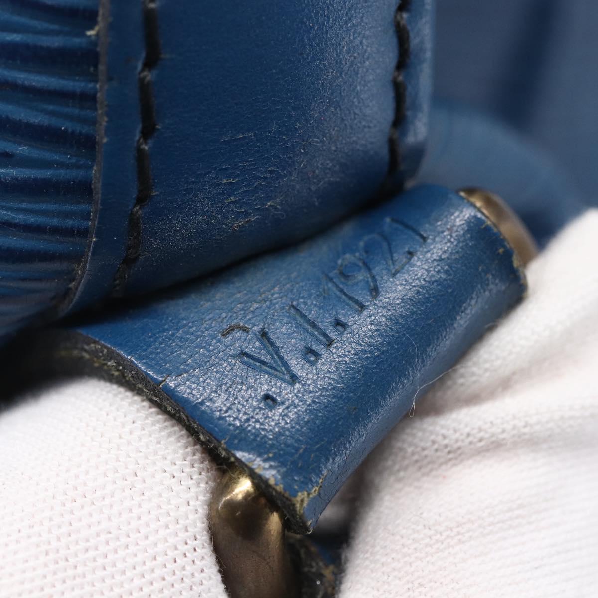 LOUIS VUITTON Epi Noe Shoulder Bag Toledo Blue M44005 LV Auth 153915