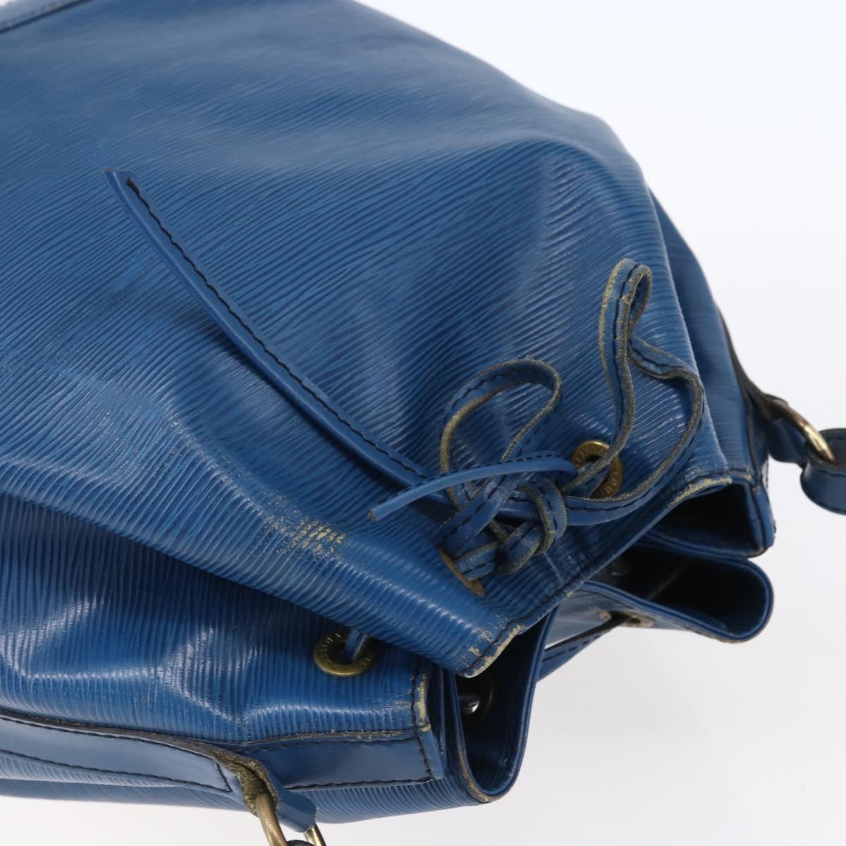 LOUIS VUITTON Epi Noe Shoulder Bag Toledo Blue M44005 LV Auth 153915