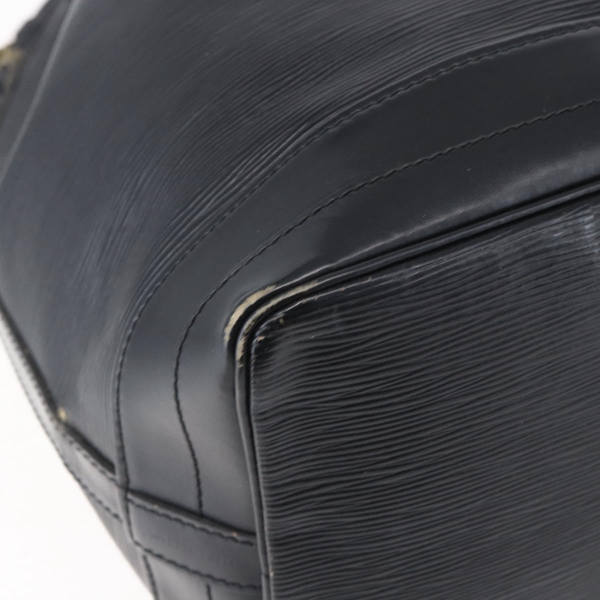 LOUIS VUITTON Epi Noe Shoulder Bag Black M44002 LV Auth 153916