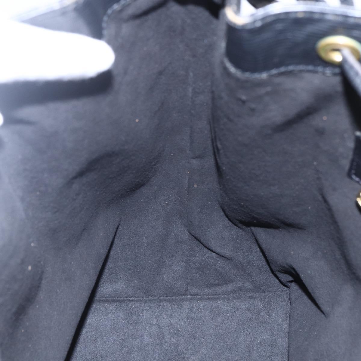 LOUIS VUITTON Epi Noe Shoulder Bag Black M44002 LV Auth 153916