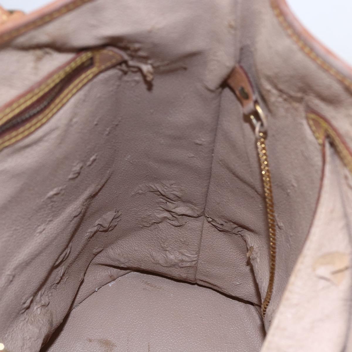 LOUIS VUITTON Monogram Bucket GM Shoulder Bag M42236 LV Auth 153920