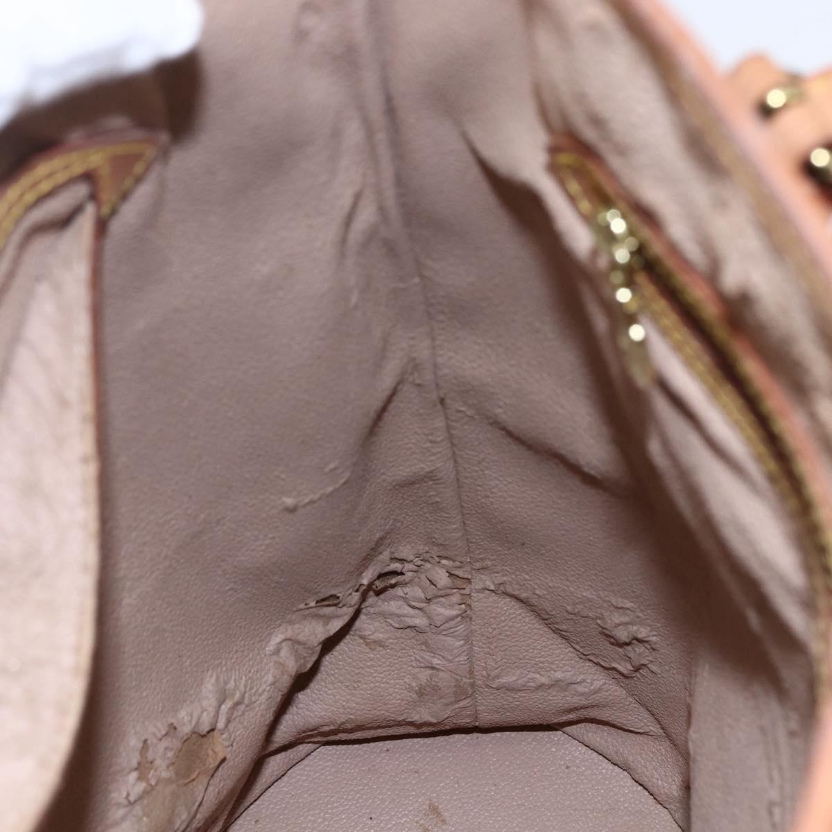 LOUIS VUITTON Monogram Bucket GM Shoulder Bag M42236 LV Auth 153920