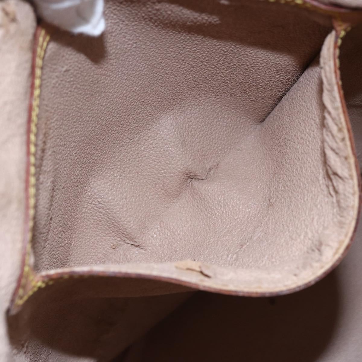 LOUIS VUITTON Monogram Bucket GM Shoulder Bag M42236 LV Auth 153920